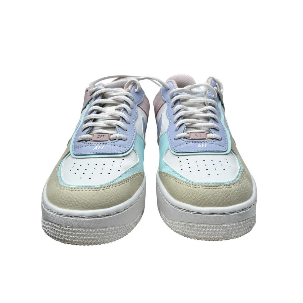 Nike Women’s Air Force 1 Shadow Summit White/Ghost Sneakers Size 10 - Picture 6 of 9